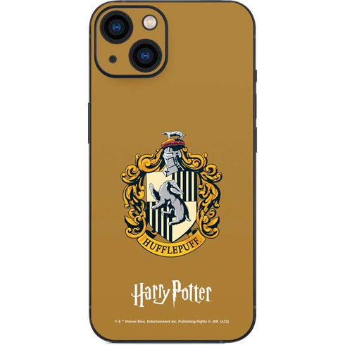 Wizarding World Harry Potter Hufflepuff House Crest iPhone 14 Plus Skin